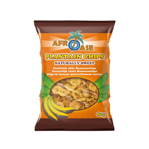 Afroase Bananenchips Süß 80 g