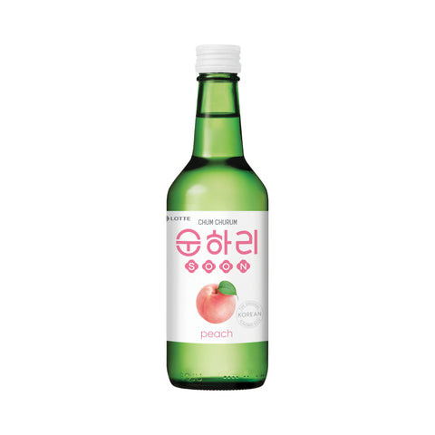 Chum Churum Soju Pfirsich 12% Vol. 350 ml Utoppa Lebensmittel aus aller welt