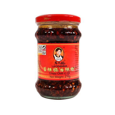 Lao Gan Ma Crispy Chili in Öl 210 g