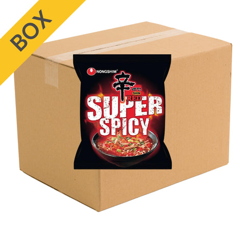 Nongshim Instantnudeln Shin Rot Super Spicy 20 x 120 g