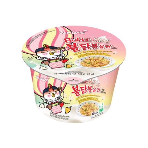 Samyang Buldak Ramen Bowl Hot Chicken Cream Carbonara 120 g