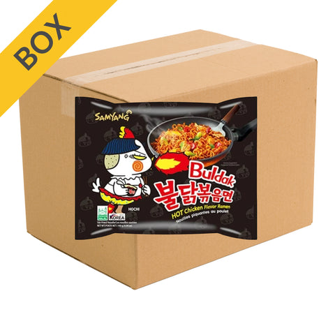 Samyang Buldak Ramen Original Scharfes Huhn Hot chicken 40 x 140 g - versandkostenfrei