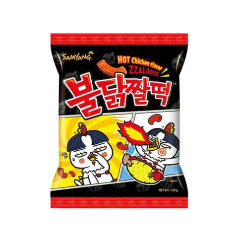 Samyang Buldak Zzaldduk Snacks hot Chicken 120 g