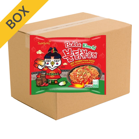 Samyang Hot Chicken Kimchi Buldak Ramen 40x135 g - free shipping