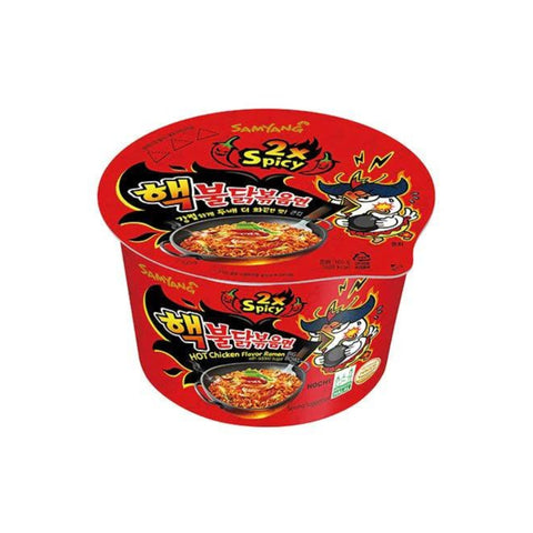 Samyang Instantnudeln Big Bowl Scharfes Huhn 2 x Spicy 105 g